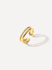 Twilight Beads Ring Gold