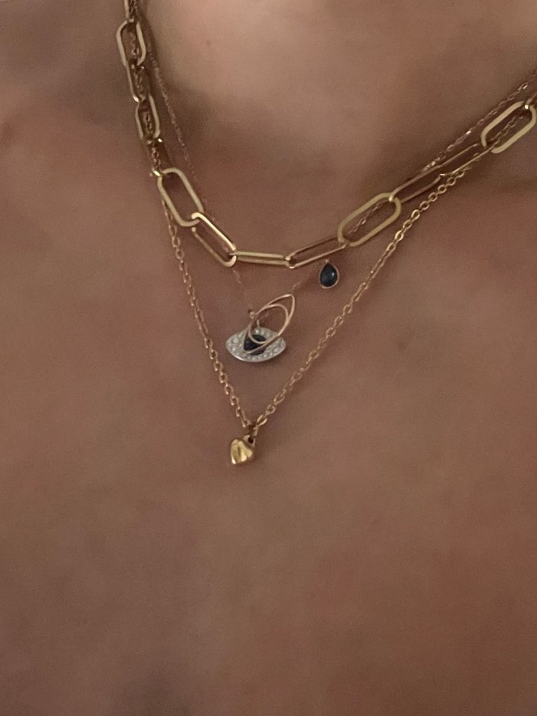 Bold heart Kette Gold