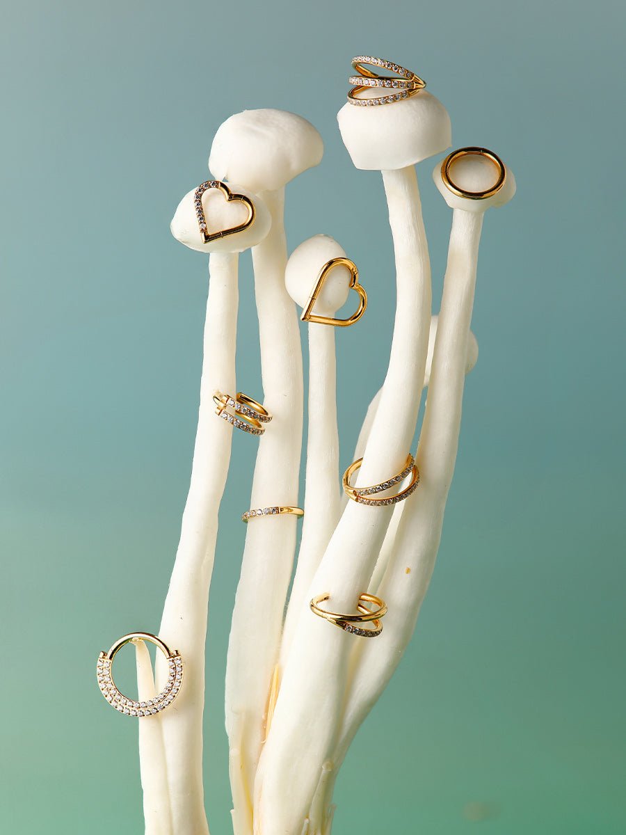 Double Glow Titan Piercing Gold-Shopicrush