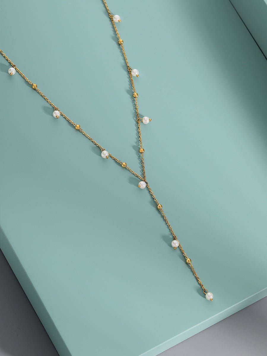Pearl Station Kette Gold-Shopicrush