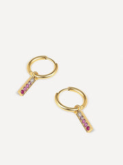 Rosered Afterglow Ohrringe Gold-Shopicrush